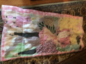 Vintage Barbie doll sleeping bag kids children 1989