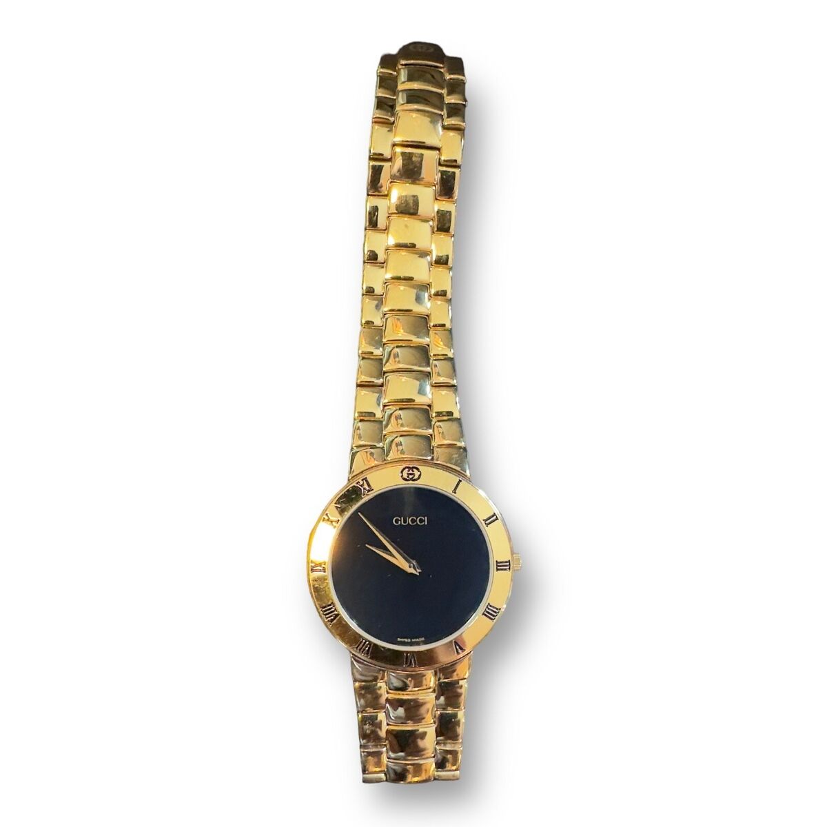 Vintage Classic GUCCI Ladies Watch 3300.2.M 18K Gold Plated Vintage Classic GUCCI Ladies Watch 3300.2.M 18K Gold Plated