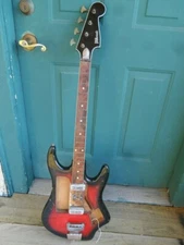 Panoramic EKO Vox Italian Bass Guitar Crucianelli Project