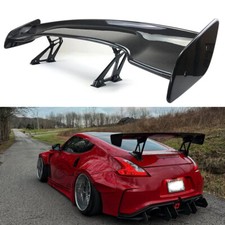 45" Carbon Fiber GT Racing Rear Trunk Spoiler Wing Lip For Nissan 350Z 370Z GT-R