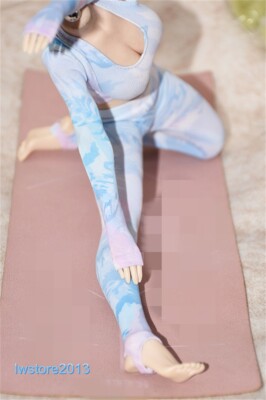 1:6 Bodysuit Tops Pants Blue Clothes For 12inch Female Phicen TBL JO Figure Body