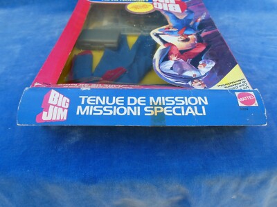 RARE ++ TOP ! MATTEL VINTAGE 1984 - BIG JIM - MISSION PACK N° 9394