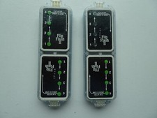 set of 2 each Vintage Flip Flash II Flash Bar- 8 flashes  4 flashes.