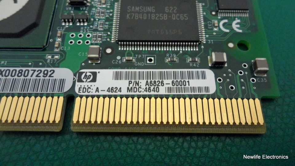 HP A6826-69001 2Gbps Fiber Channel Host Bus Adapter A6826-60001 A6826A - Image 3 of 4