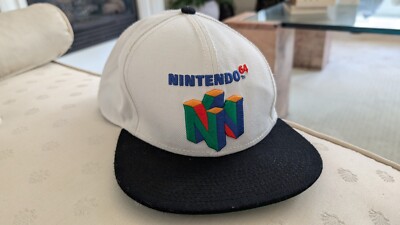 Nintendo 64 2017 Embroidered N64 Logo Rare Snapback Hat (Get Hat 