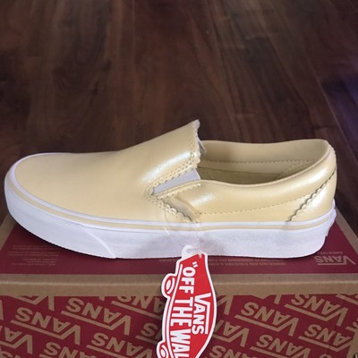 pearl suede slip on vans