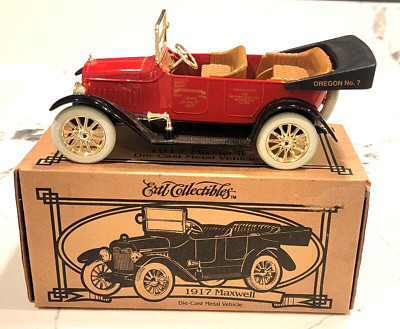 RARE 1998 Ertl Bank - 1917 Maxwell Portland Swap Meet #7 - Diecast - Mint in Box