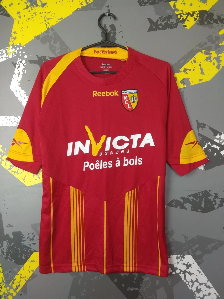 Lens Home football shirt 2009 2010 Reebok Trikot Mens Size XS ig93