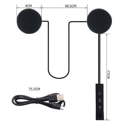 Motorcycle Hidden Helmet Bluetooth Headset Full Helmet Built-in Multi-Function - Picture 3 of 8