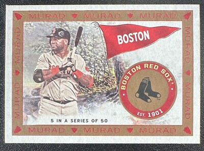 2021 Topps Allen Ginter T51 Murad Reimagined MR-5 DAVID ORTIZ RedSox