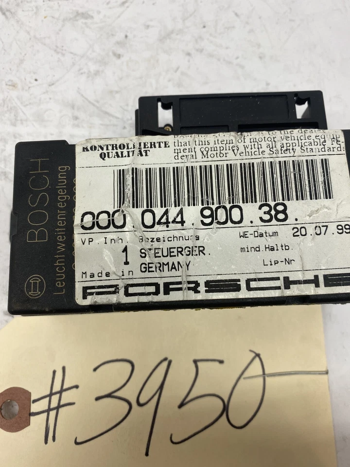 Módulo de control de rango de faros delanteros Porsche Boxster S 986 OEM 97-04 Foto 3 de 4