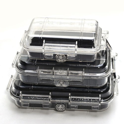 Transparent Camping Box ABS Waterproof Toolbox Durable Sealed Storage Box