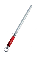 Dick Wetzstahl Fleischerstahl MesserschäRfer Abziehstahl 30 Cm Saphirzug Rund