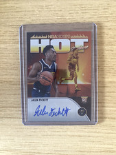 2023-24 Panini Basketball Nba Hoops Jalen Pickett Hot Signatures RC 