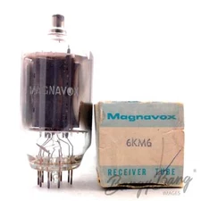 Magnavox 6KM6/6JF6/6JU6 Compactron Beam Power Pentode Audio Vacuum Tube Valve- B