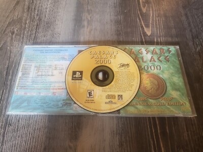 Caesars Palace 2000: Millennium Gold Edition (PS1)  PlayStation 1  (No Manual)