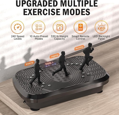 Maquina De Ejercicios Con Plataforma Vibratoria Vibration Plate Exercise Machine - Picture 15 of 16