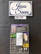 Legrand Radiant Motion Sensor RRW600UTCCCV4 Includes White & Almond Covers 0619