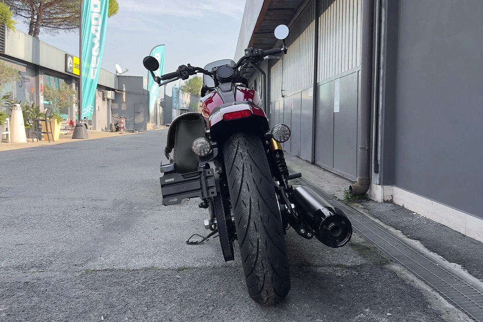 SACOCHE CUIR CÔTÉ GAUCHE INDIAN SCOUT BOBBER 2025-2026, SPORT SCOUT, 101 SCOUT - Photo 2/4