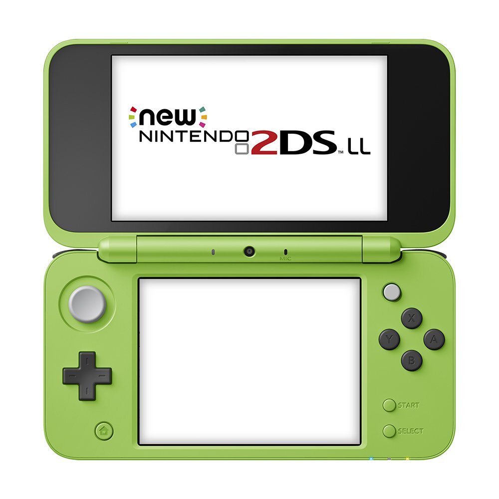 New Nintendo 2DS XL LL Minecraft Creeper Edition Console
