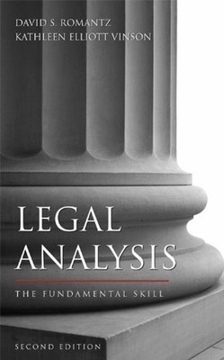 Legal Analysis : The Fundamental Skill David, Vinson, Kathleen El