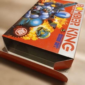 Famicom Bomber King Box Excellent with Manual Japan Import