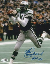 HAROLD CARMICHAEL PHILADELPHIA EAGLES HOF 20 JSA AUTHENTIC ACTION SIGNED 8x10