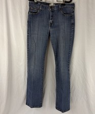 Levi's 515 Bootcut Jeans Women 14 L Blue Medium Wash Stretch Denim