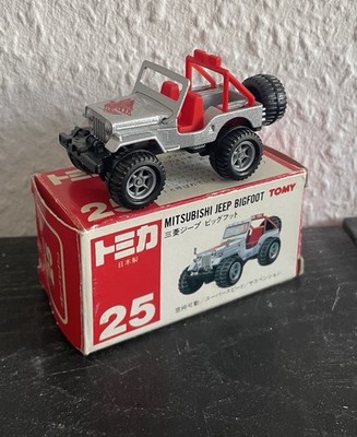 Tomica Diecast Model Car No 25- Mitsubishi Jeep Bigfoot