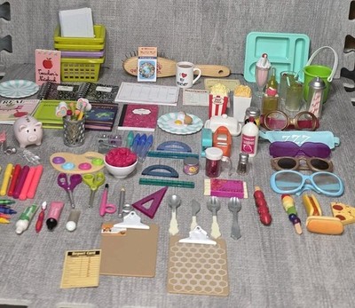 Our Generation Retro Diner School Supplies Accessories Assorted Huge Lot