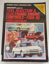 Chilton Fuel Injection Electronic Engine Controls Fordchrysler 88-90 Ex-lib