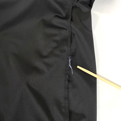 BCB Generation Velour Plissee Ausschnitt Minikleid Damen XS schwarz gerafft Stretch - Bild 15 von 15