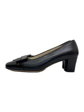 Salvatore Ferragamo Pumps UK4 Black DL 09984 B50 MADE IN ITALY