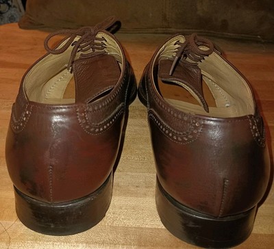 Bruno Magli Charles 89210 Brown Leather Dress Shoes US #8M  display picture 3
