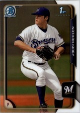 2015 Bowman Chrome Draft #145 Nathan Kirby - BB