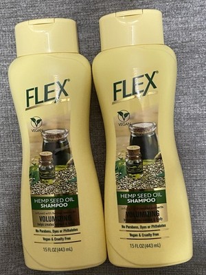 2btls.HEMP SEED OIL SHAMPOO VOLUMIZING ,infused W/herbal Extracts, 15fl.oz. Each
