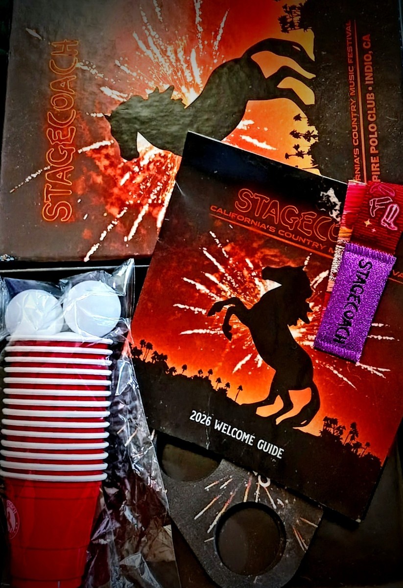 Stagecoach 2026 Wristband/Ticket General Admission standing 3-Day