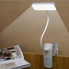 Bedhead Reading LED Clamp Lamp USB Wide Light Adjustable Dimming Desk Dimmable