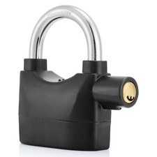Avoid Theft with Reliable Waterproof Padlock Featuring Loud Siren Sound