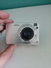 Sony Cyber-shot DSC-W120 7.2MP Compact Digital Camera Silver TESTED WORKING
