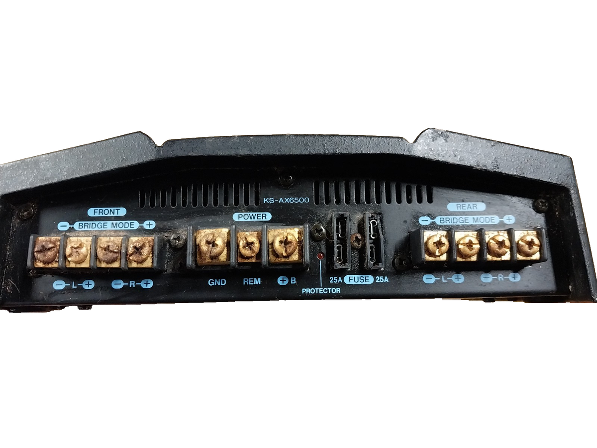 JVC KS-AX6500 Power Amplifier Dynamic High Power | eBay