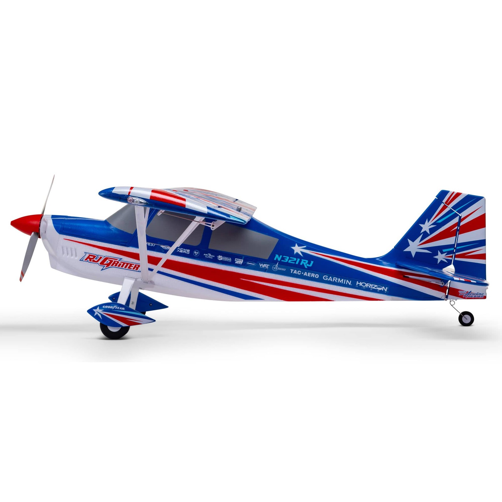 E-flite RC Airplane Decathlon 1.2m with Smart PNP   EFL09275