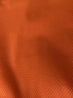 Vintage 1 Yard 35” Orange & White Polkadot Crisp Cotton Fabric Length 42”wide — photo 3