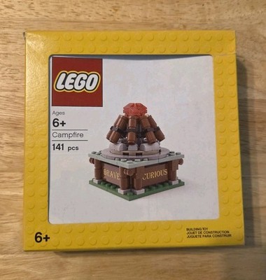 Lego Retail Manager Conference 2019 Exclusive Campfire Rare Small Box Damage New
