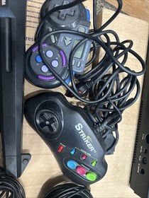 Vintage Sega Master System Base Console w/ 2 Controllers, Light Phaser, + More