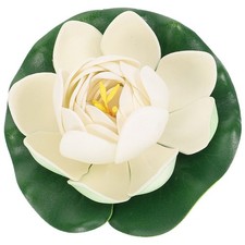 Lotus Flower Decor Floating Foam Flowers for Pond Aquarium Fountain