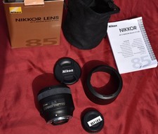 Objectif NIKON NIKKOR AF-S 85 mm F 1.8 G - Full Frame