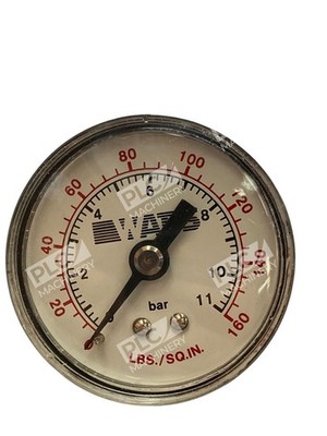 Watts 0-160 LBS/SQ.IN 0-11 BAR Pressure Gauge