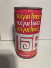 Vintage 1970s Sugar Free Tab Coca-Cola 12oz Steel Soda Pop Can Empty