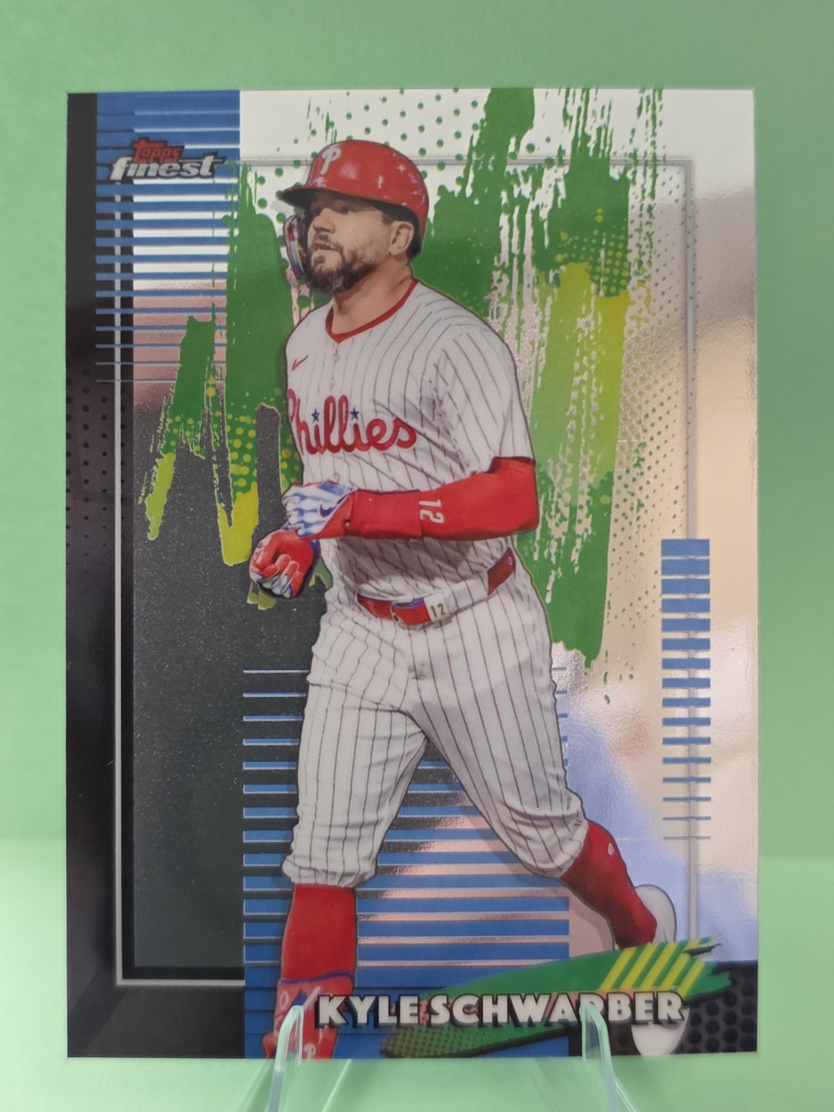 2026 Topps Finest Baseball Common Kyle Schwarber #91